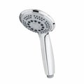 American Imaginations Chrome Wall Mount Chrome Round Shower Head AI-37763